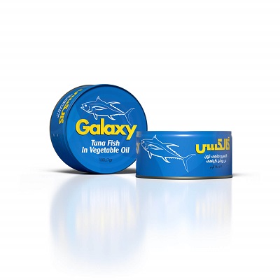 کنسرو تن ماهی گلکسی عمده با بافت نرم