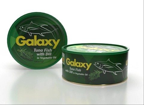 تصویر 2 از کنسرو تن ماهی گلکسی عمده با بافت نرم