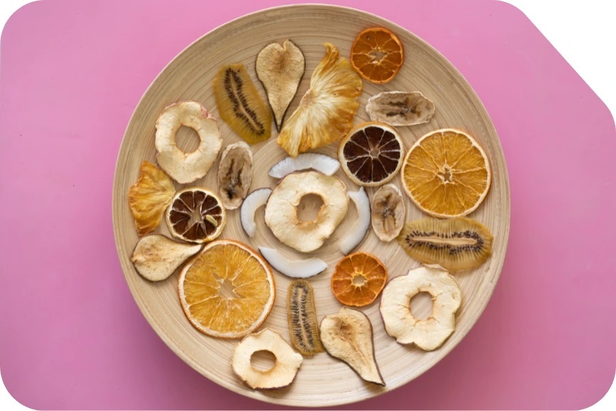 تصویر 4 از میوه خشک مخلوط هفت آسمان چیدمان مزه‌ های متنوع