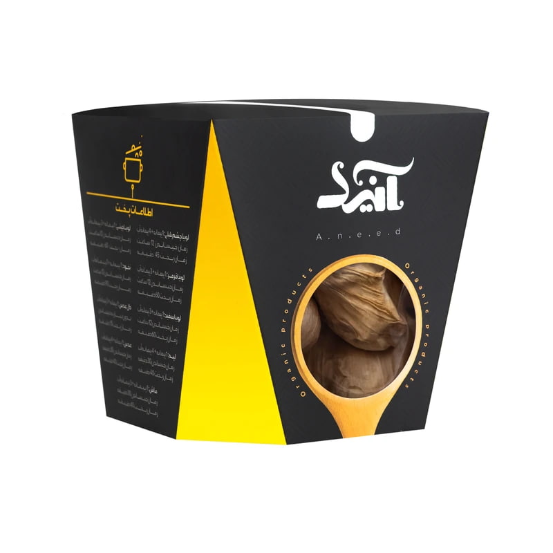 سیر سیاه آنید تولید شده بدون فرآیند تکمیلی