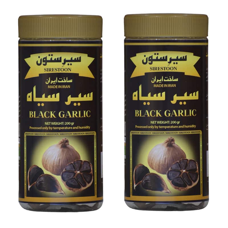 سیر سیاه سیرستون مناسب چرخه مصرف منظم خانوادگی