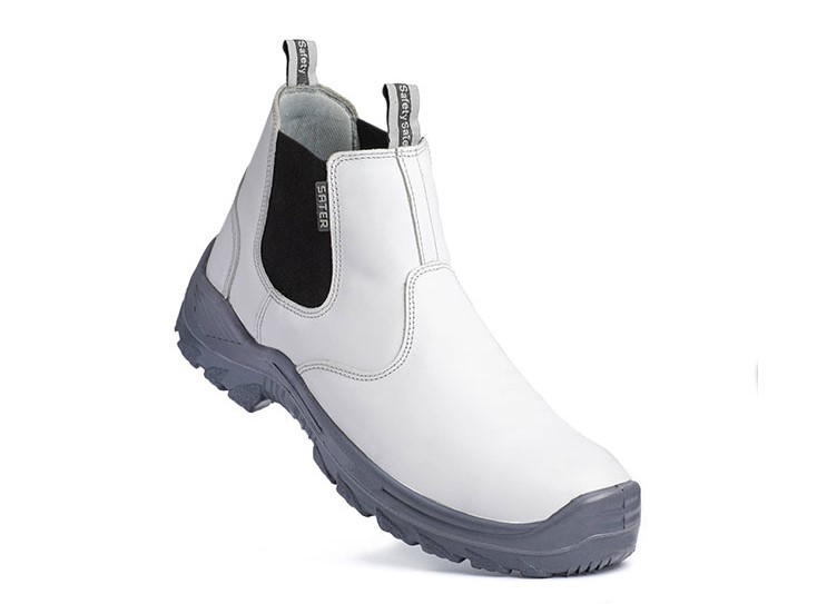 تصویر 2 از انواع کفش ایمنی سفید با طراحی مدن