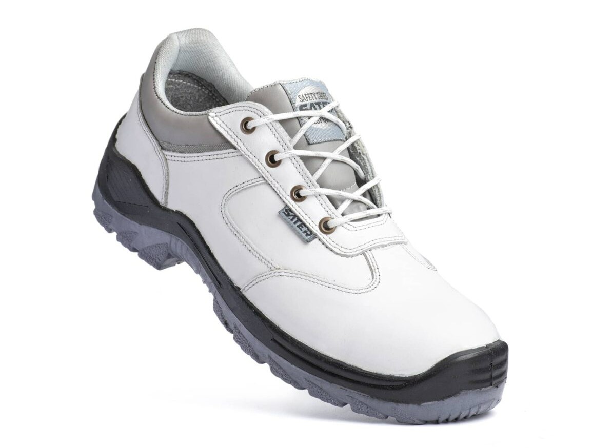 تصویر 3 از انواع کفش ایمنی سفید با طراحی مدن