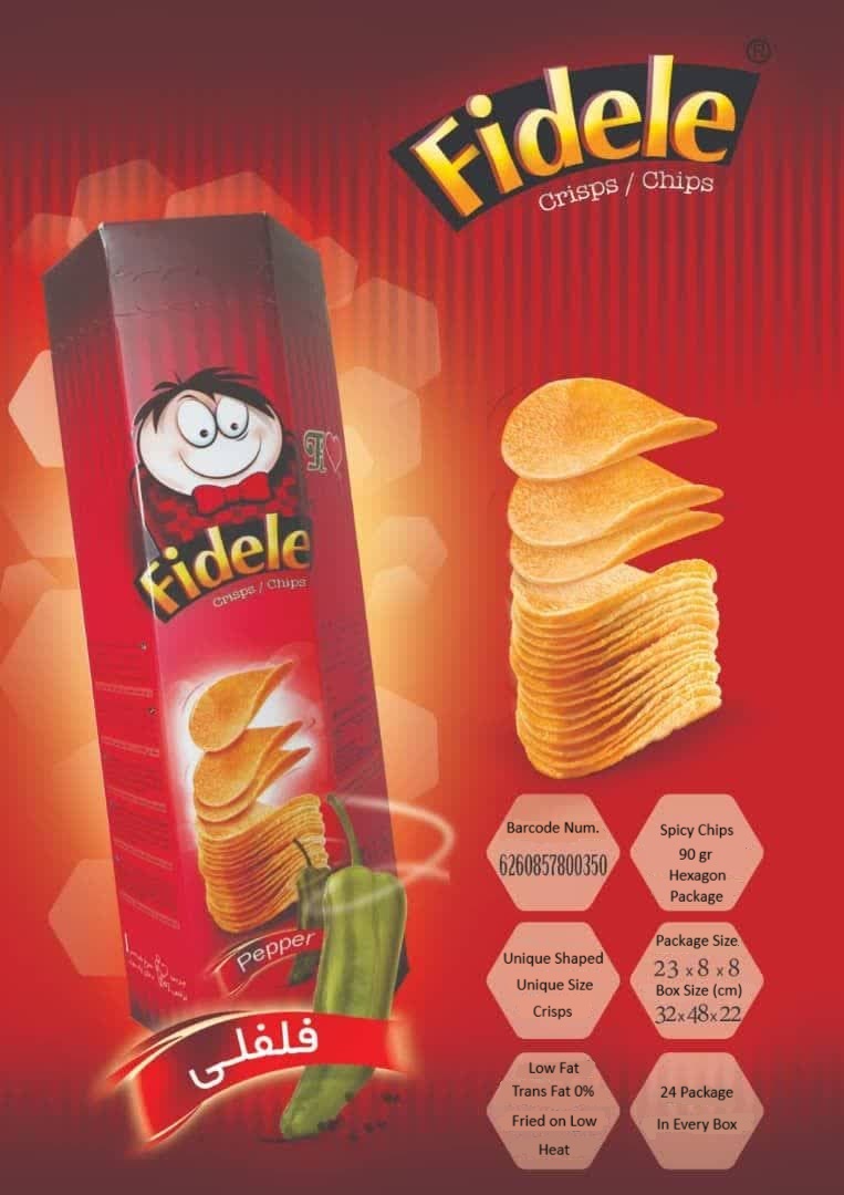 تصویر 4 از چیپس فیدل با طعم های متفاوت و پر طرفدار
