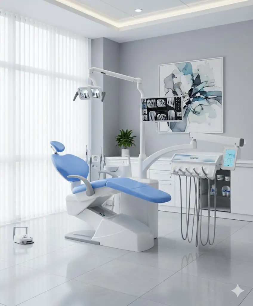 یونیت دندانپزشکی فیدار پلاس تجهیزات‌ یکپارچه استاندارد‌ کلینیکی