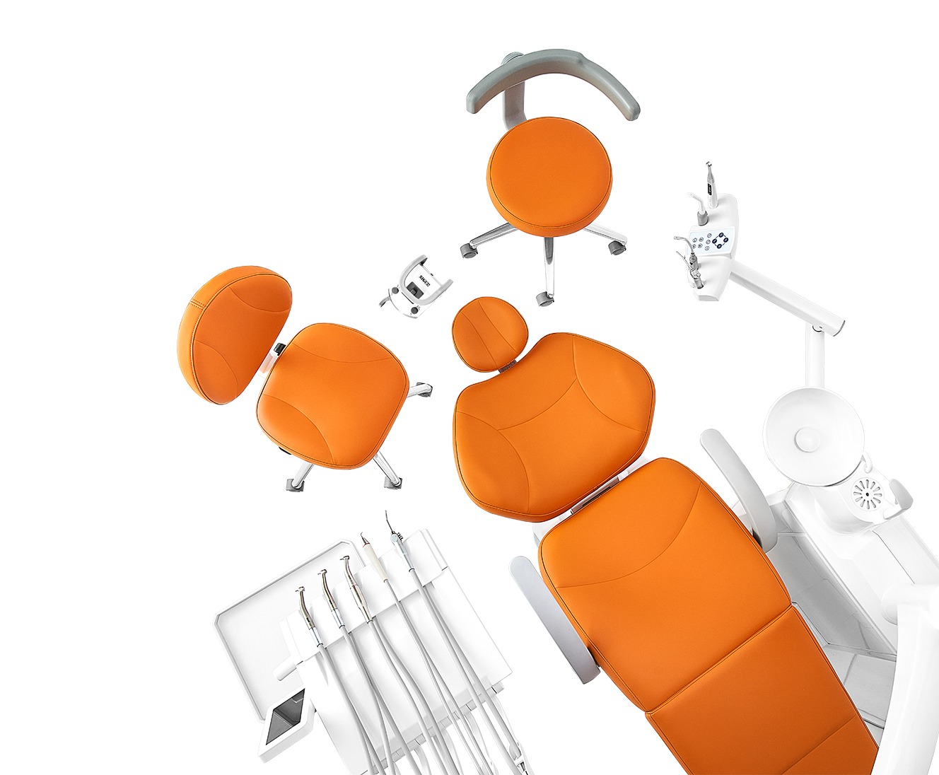 تصویر 3 از یونیت دندانپزشکی فیدار پلاس تجهیزات‌ یکپارچه استاندارد‌ کلینیکی