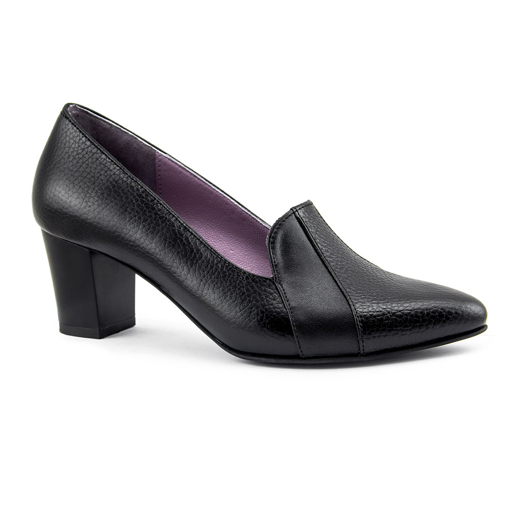 تصویر 3 از کفش چرم زنانه اداری با سبک مینیمال و راحتی مطمئن