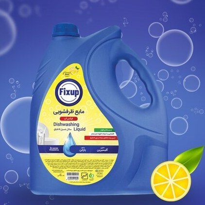 مایع ظرفشویی فیکس آپ ۴ لیتری غلیظ و اقتصادی