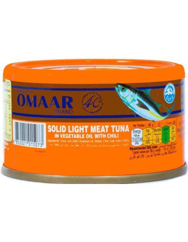 تصویر 2 از کنسرو تن ماهی عمر بدون نمک افزوده