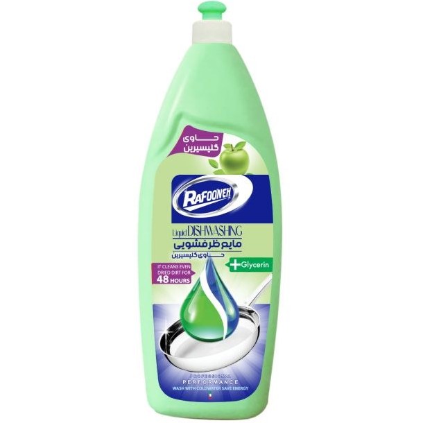 مایع ظرفشویی رافونه پاک‌ کننده سریع و مؤثر