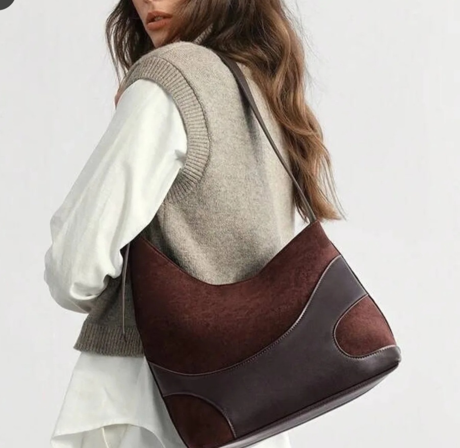 تصویر 1 از کیف دوشی زنانه چرم طبیعی با قیمت بی نظیر