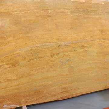 تصویر 4 از سنگ تراورتن لیمویی با مقاومت بالا در شرایط آب‌ و هوایی