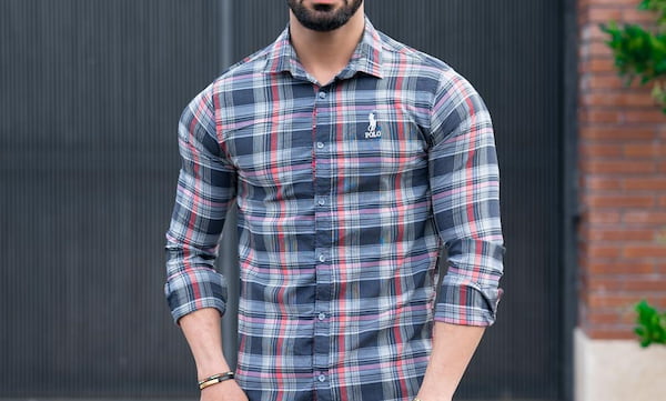 تصویر 2 از پیراهن مردانه پاییزه با کیفیت بالا و دوام طولانی