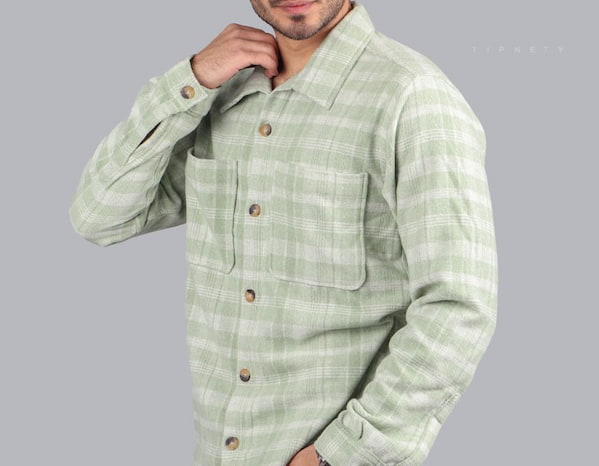تصویر 3 از پیراهن مردانه پاییزه با کیفیت بالا و دوام طولانی