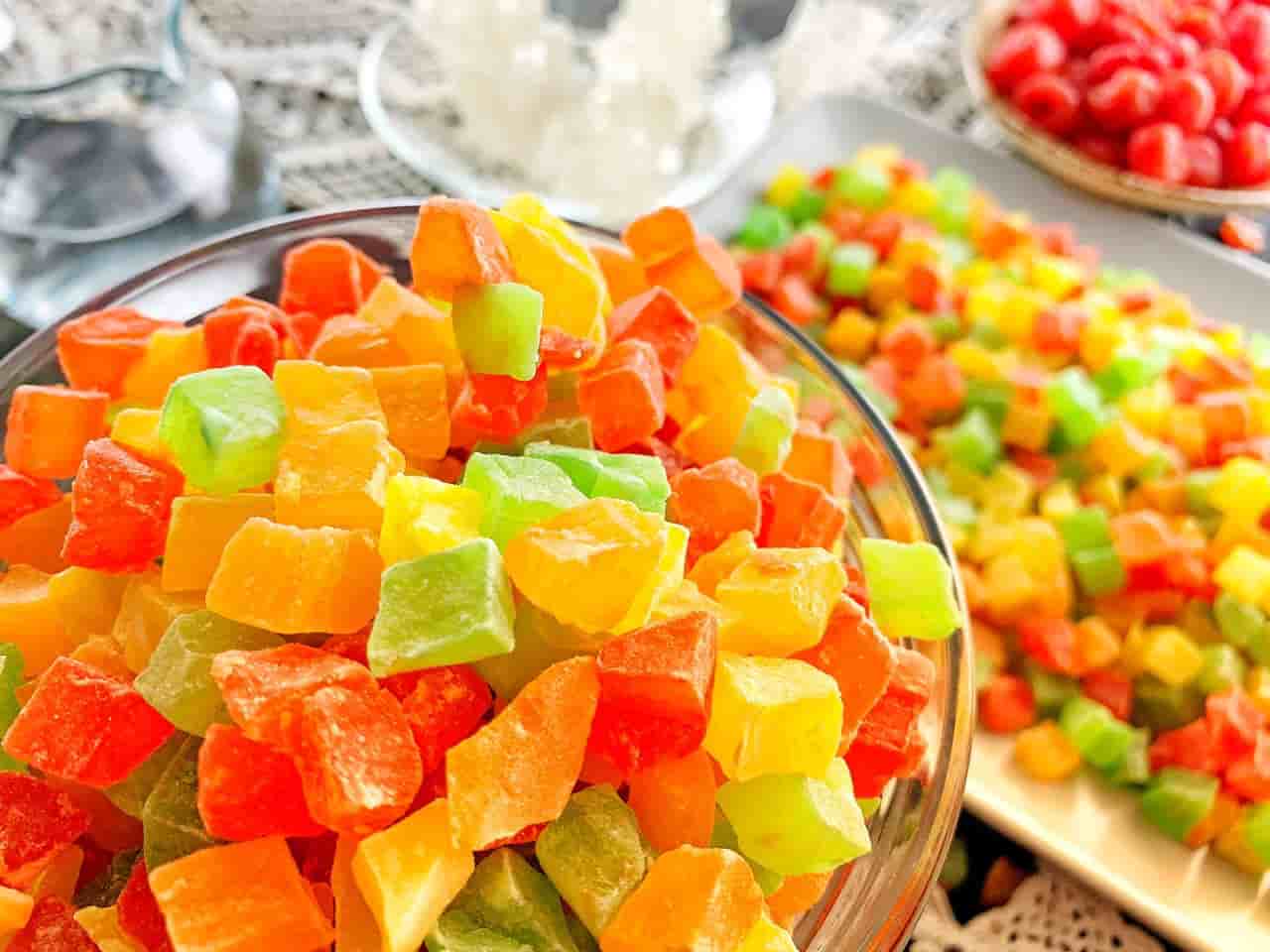 میوه خشک مخلوط حبه 250 گرمی ساختار هماهنگ و یکنواخت