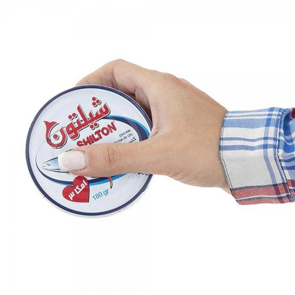 کنسرو تن ماهی شیلتون با وزن خالص استاندارد