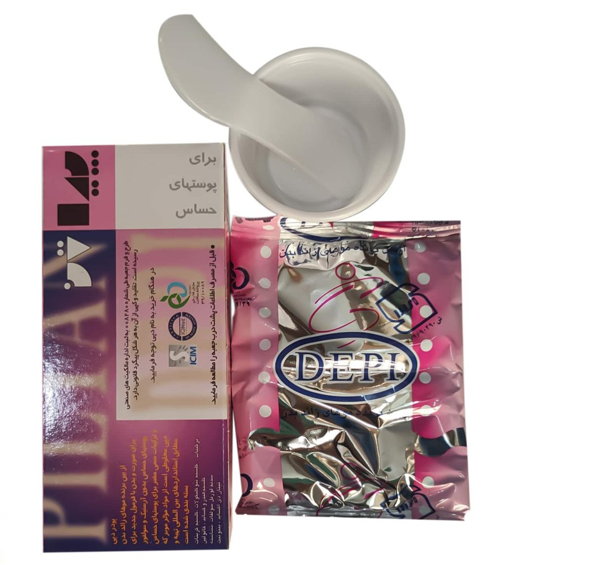 تصویر 4 از پودر موبر صورت دپی سازگار با تمامی پوست ها