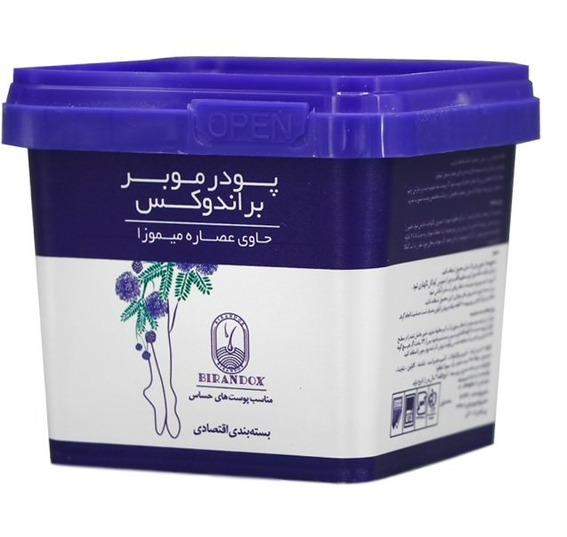 تصویر 2 از پودر موبر سطلی با خاصیت ضد عفونی کنندگی قوی پوست