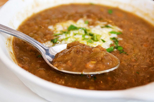 تصویر 1 از کنسرو عدسی با سیب زمینی با ادویه ملایم