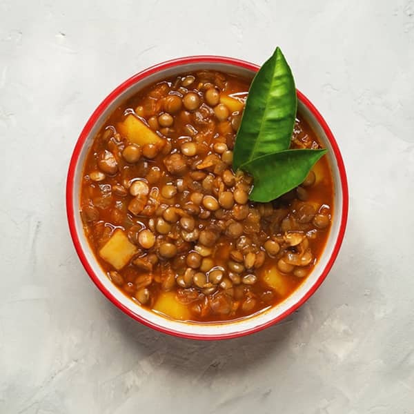 تصویر 3 از کنسرو عدسی با سیب زمینی با ادویه ملایم