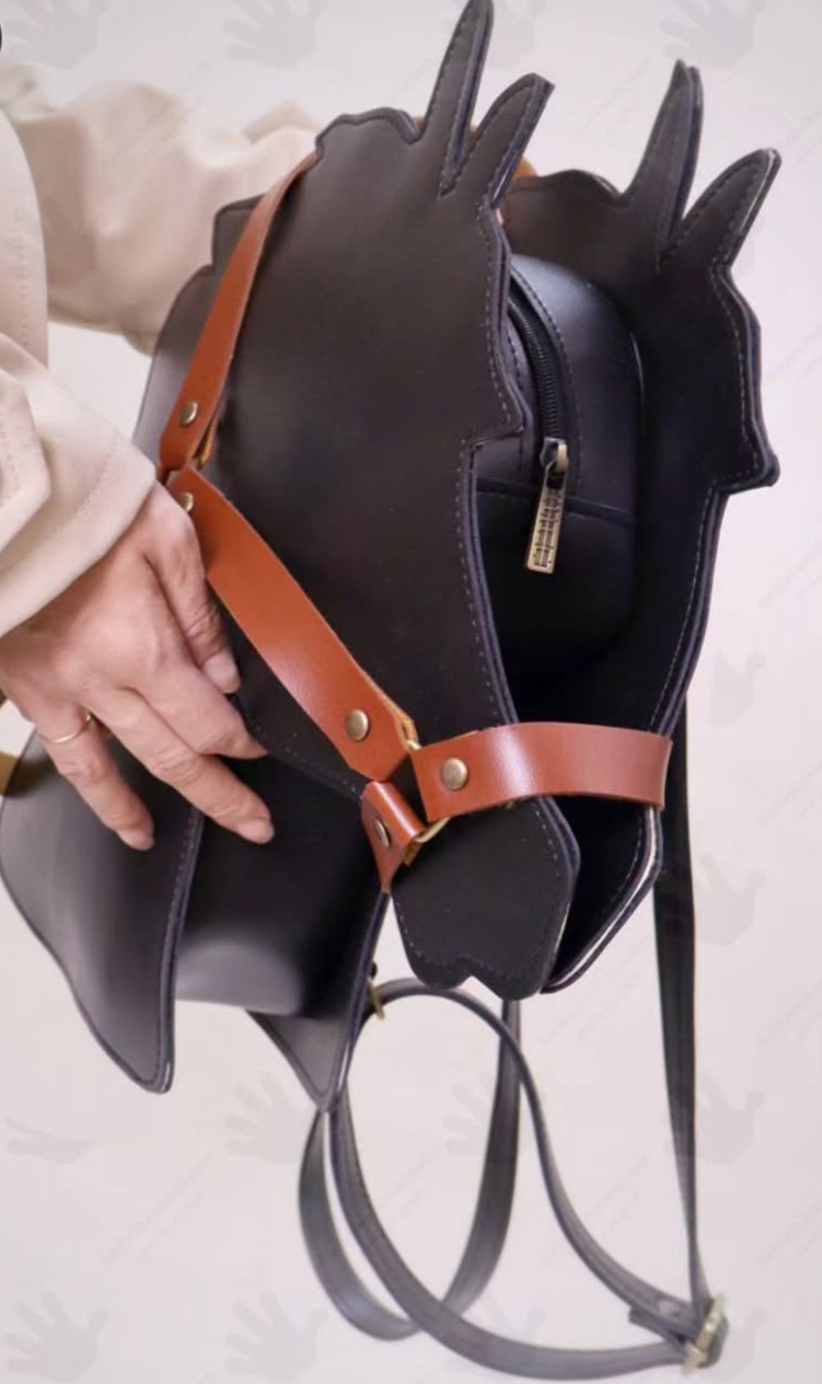 تصویر 1 از کیف دوشی زنانه چرم دستدوز با قیمت ارزان