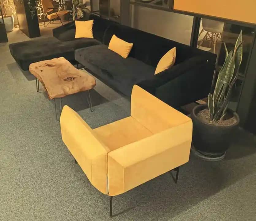 مبلمان اداری مدرن طراحی مینیمال با خطوط ساده