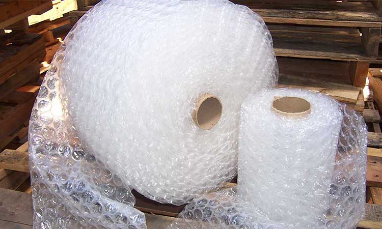 نایلون حباب دار دو لایه مناسب بسته بندی ایمن