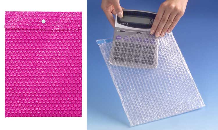 تصویر 2 از نایلون حباب دار دو لایه مناسب بسته بندی ایمن