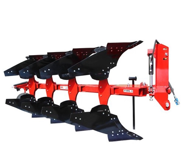 تصویر 1 از گاو آهن دو طرفه سازه مقاوم مناسب شخم چرخشی و یکنواخت