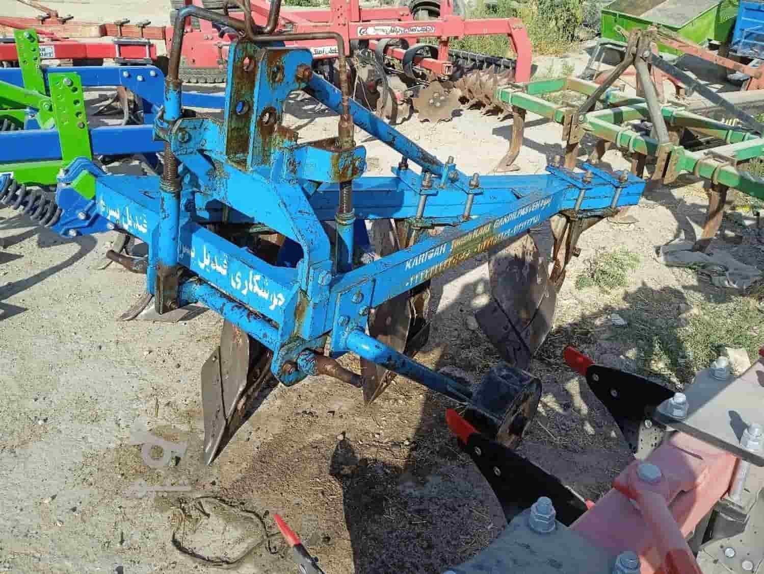 تصویر 2 از گاوآهن بوکان با بدنه تقویت‌ شده و عملکرد پایدار