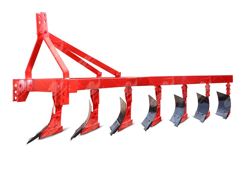 گاوآهن هفت خیش طراحی مدرن با تیغه‌ های قابل تنظیم و زاویه متنوع