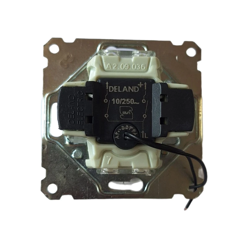 تصویر 1 از کلید و پریز دلند گرد با دوام بالا