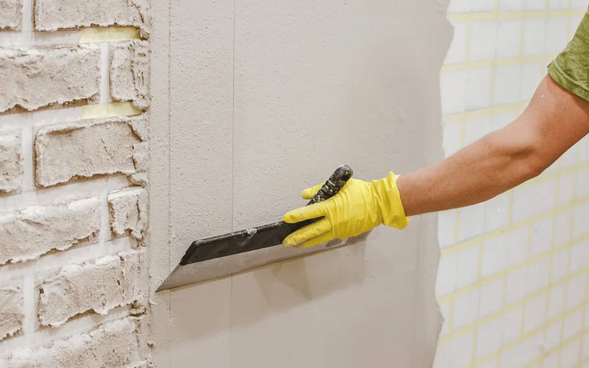 سیمان سفید و خاک سنگ ترکیب طبیعی برای ملات