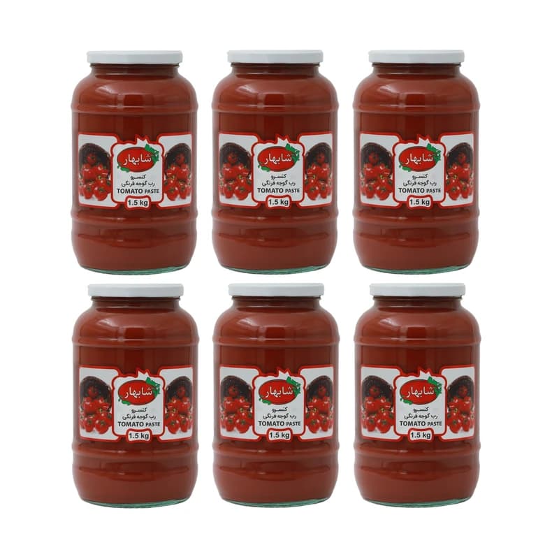 رب گوجه‌ فرنگی شابهار با رنگ ثابت و کیفیت یکنواخت