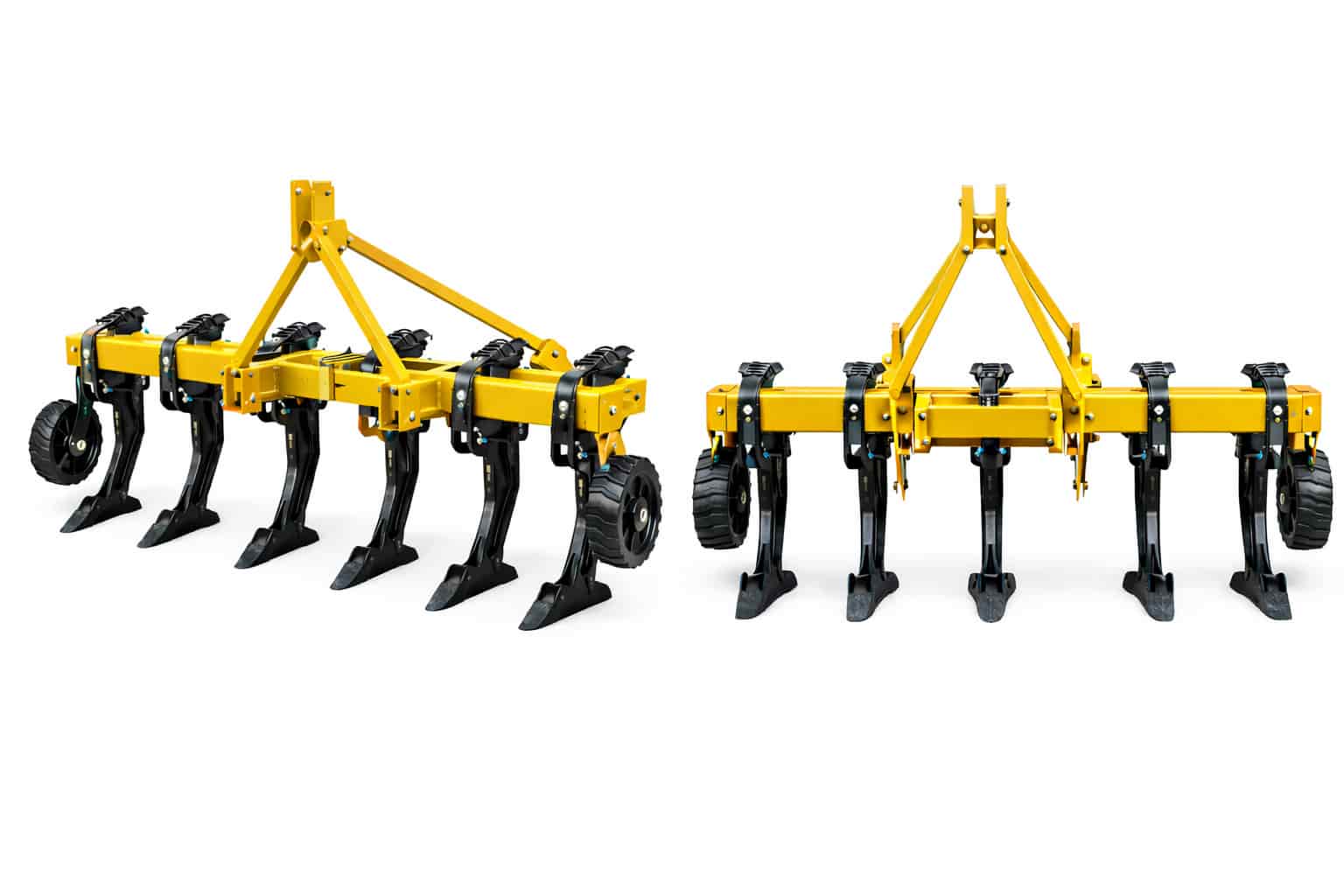 گاوآهن اسکنه ای مدل سبک و کار آمد مناسب شخم خاک‌ های نرم