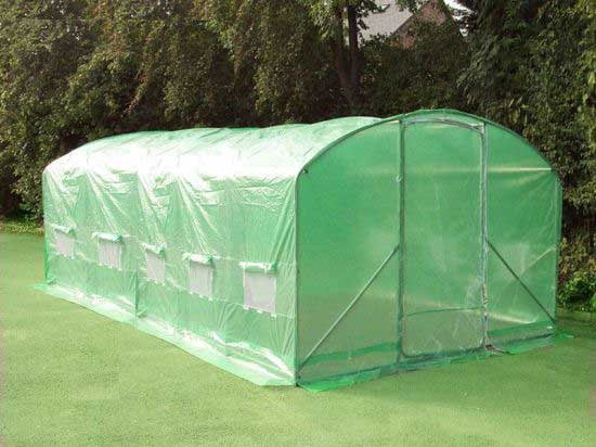 تصویر 1 از نایلون گلخانه شفاف و انعطاف‌ پذیر مناسب انواع گیاهان