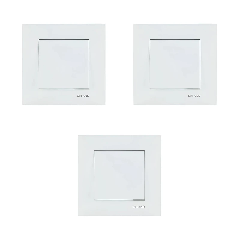 تصویر 3 از انواع کلید و پریز دلند مدل آسا با مواد اولیه عالی