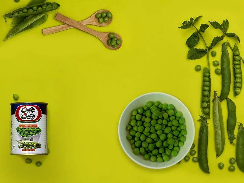 تصویر 4 از کنسرو نخود فرنگی با بافت نرم و دانه سالم