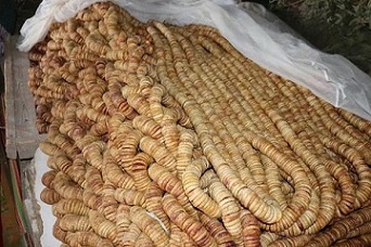 تصویر 1 از انجیر خشک طنابی خوش‌ طعم بافت سفت یکدست باغی