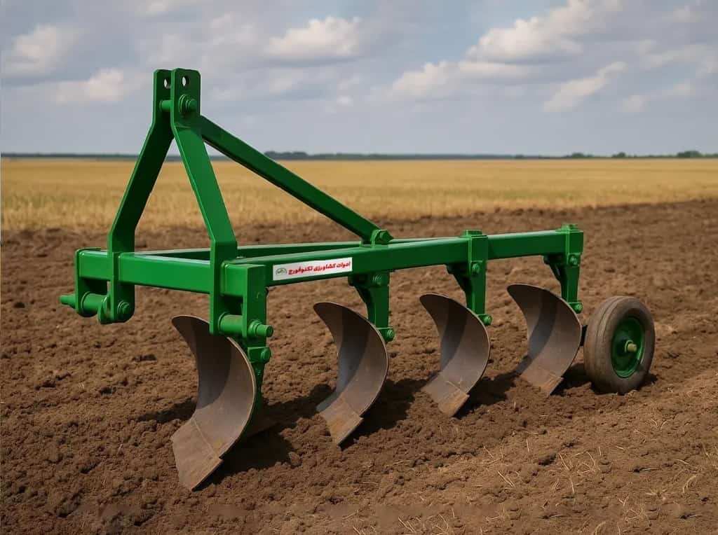 گاوآهن جم اصفهان مدل مدرن با امکان تنظیم مستقل هر خیش