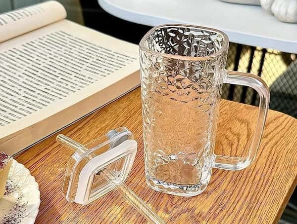 تصویر 4 از لیوان اسموتی پارس بلور با بسته بندی شیک مناسب هدیه