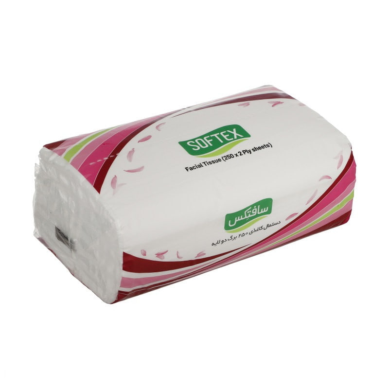 تصویر 1 از دستمال کاغذی سافتکس لطیف با رایحه مطبوع و دلنشین