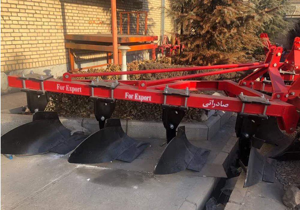 تصویر 4 از گاو آهن 4 خیش آرایش چهارگانه با چیدمان متوازن شیار زن