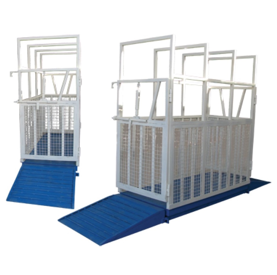 تصویر 3 از باسکول دامداری ضد زنگ مکانیکی و دیجیتال مناسب استفاده مداوم