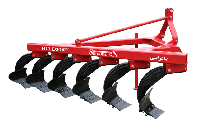 تصویر 1 از گاوآهن 6 خیش آرایه پیشرونده و بستر شکن مستقل