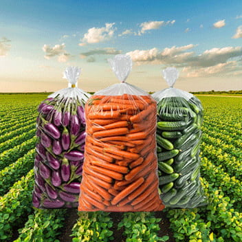 تصویر 3 از نایلون خیاری شفاف مناسب بسته بندی مواد غذایی