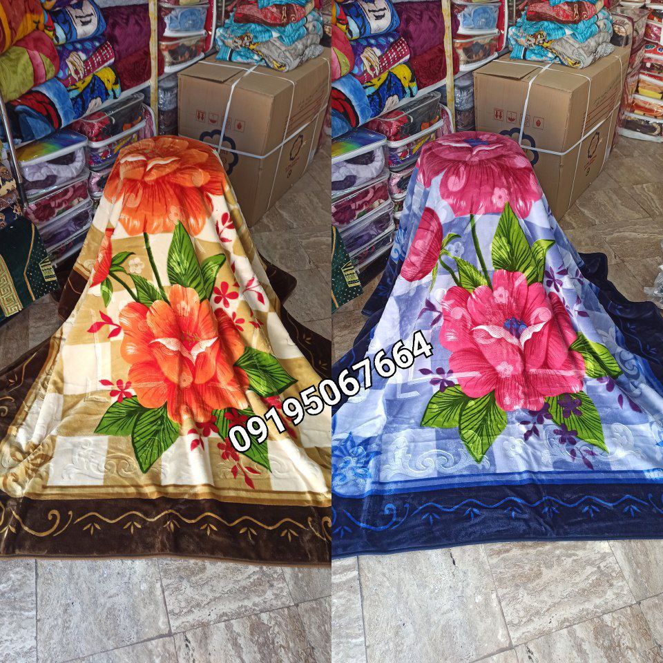 تصویر 1 از عرضه با کیفیت و پخش مستقیم پتو نرمین دونفره