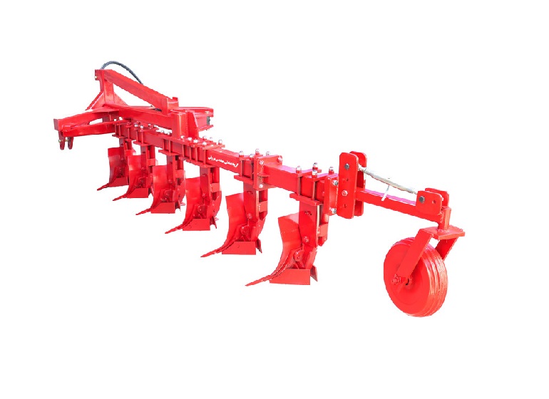 تصویر 1 از گاوآهن 6 خیش با آرایش خطی ویژه برای کشاورزی گسترده