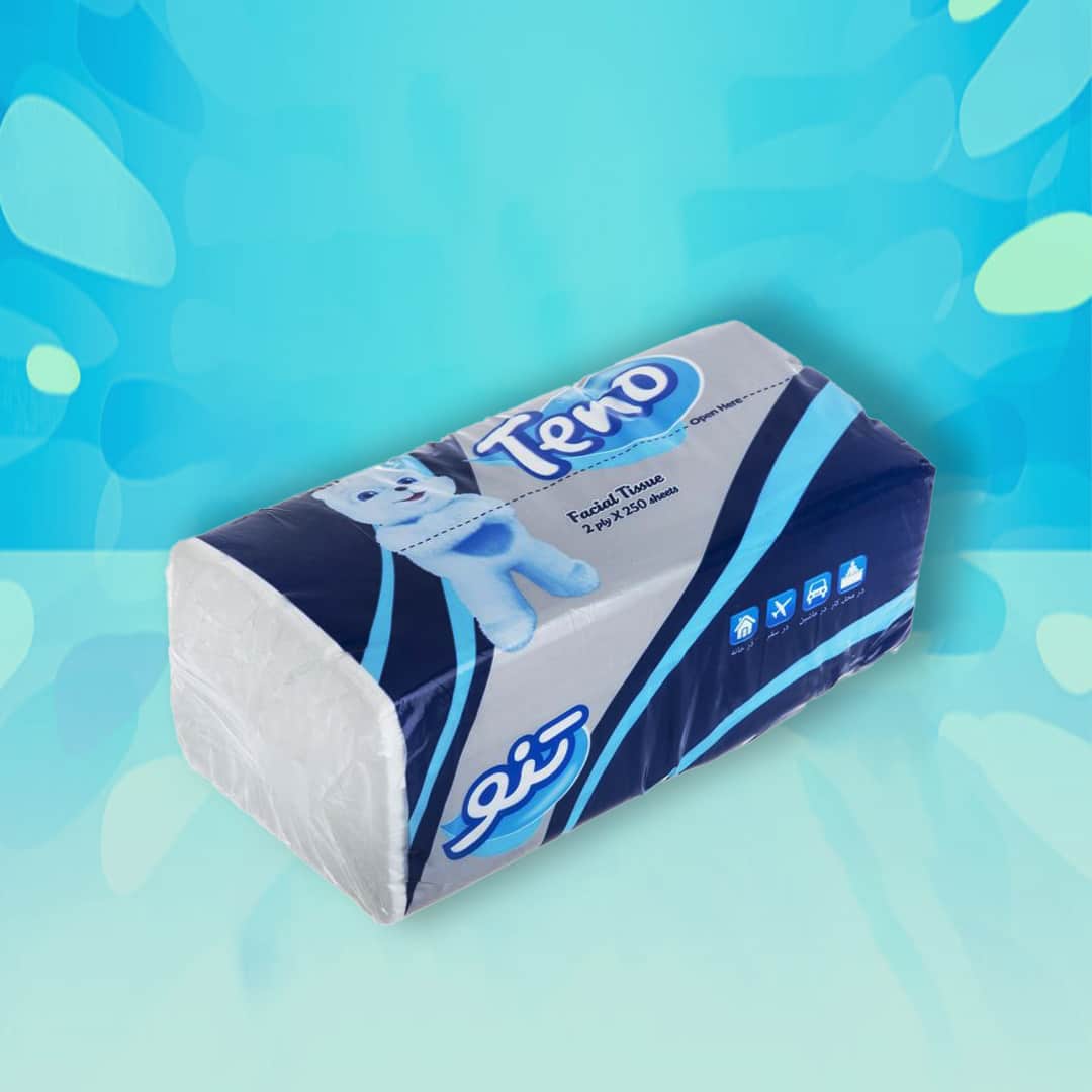 تصویر 4 از دستمال کاغذی تنو با قابلیت جذب سریع مایعات