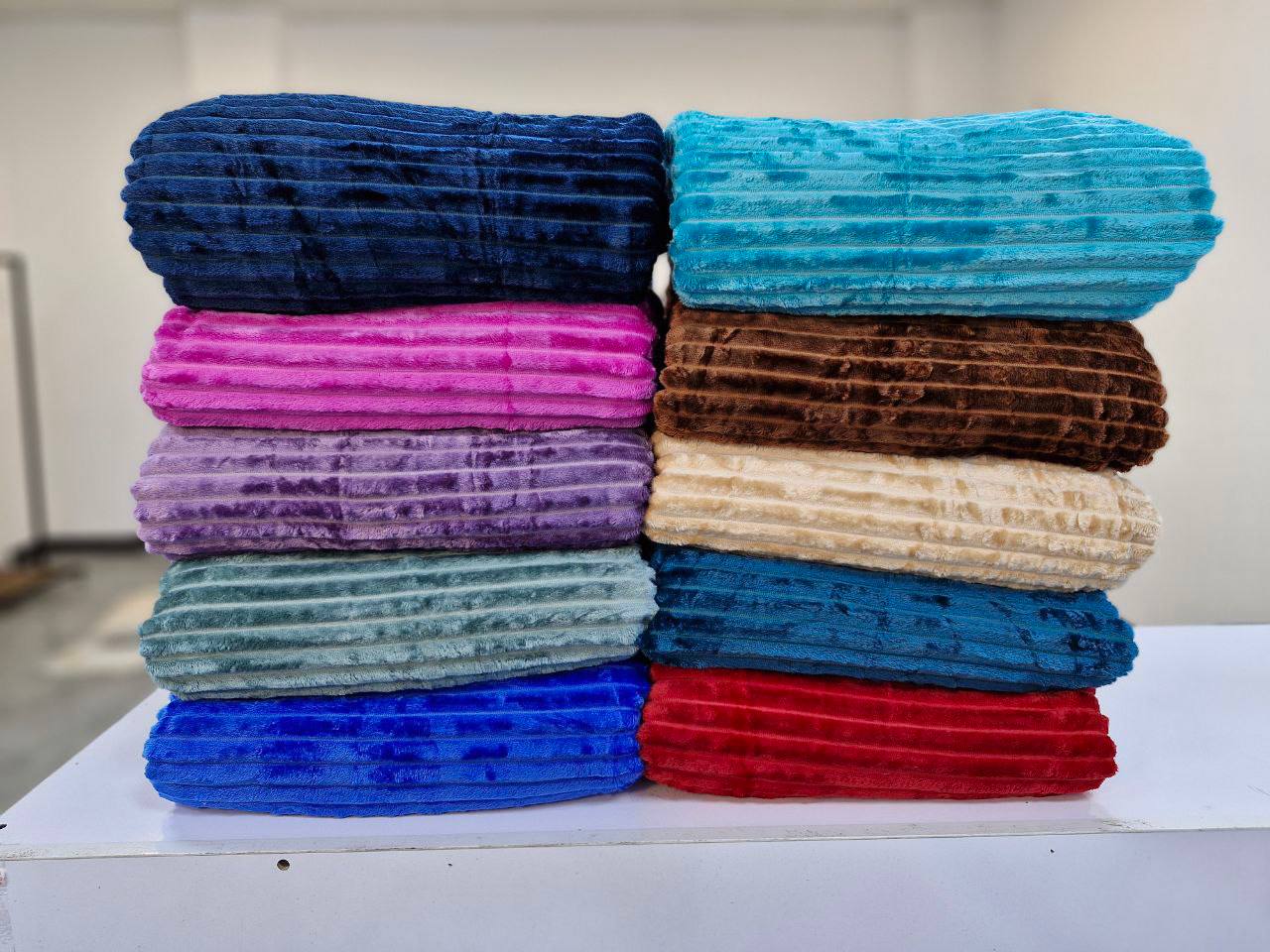 پخش مستقیم و قیمت ارزان پتو پلیسه ای